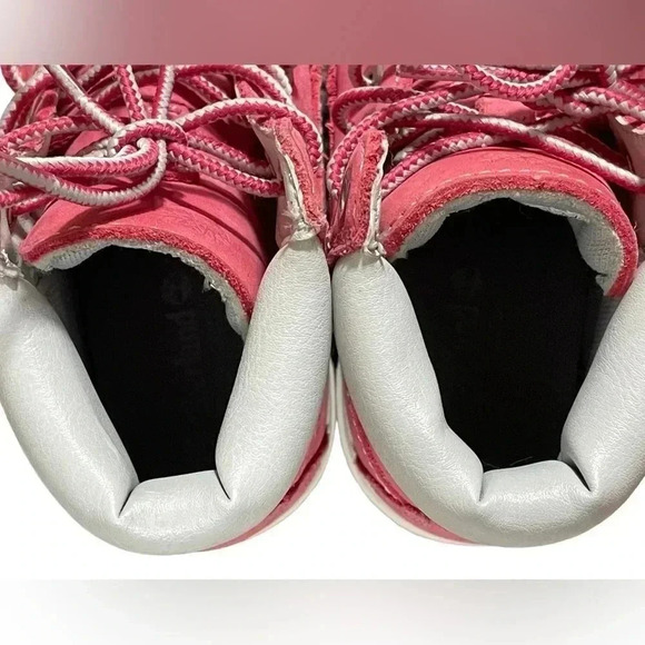 Timberland Pink Boots Size 10 - Picture 6 of 9